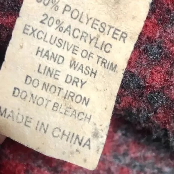 Cabelas TP Saddle Blanket & Trading Co. Belted Mens Robe Brown Blue Plaid L/XL - Picture 6 of 6